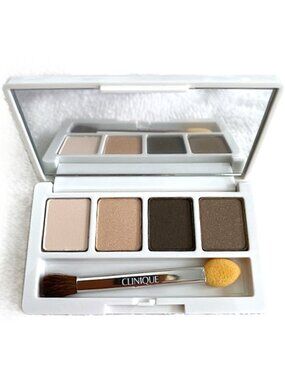 Clinique Color Surge Eye Shadow Quad Totally Neutral Daybreak Teddy Bear .08 oz